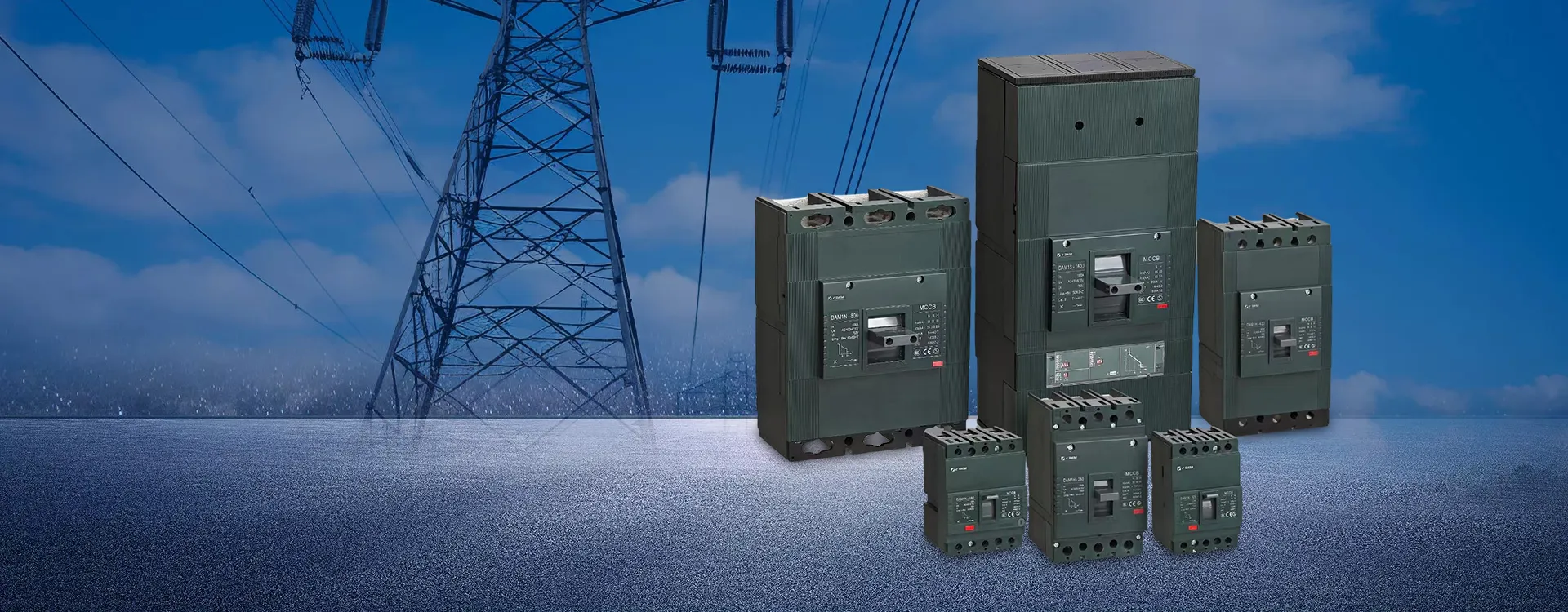 Solucións eléctricas de baixa tensión CDADA - Interruptores de CC MCCB MCB con certificación CE para proxectos industriais e solares Solucións eléctricas de baixa tensión CDADA - Interruptores de CC MCCB MCB con certificación CE para proxectos industriais e solares
