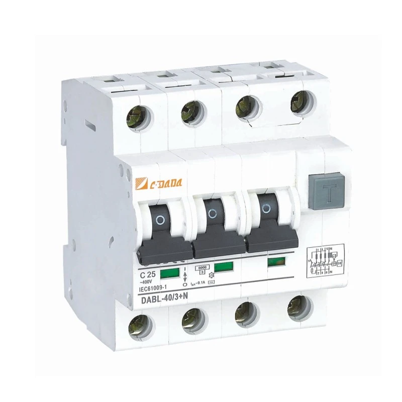 2P 4P tipo electrónico RCBO